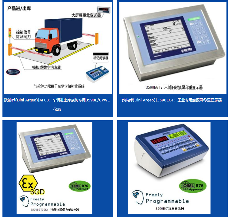 3590EGT 3590EXP稱重顯示控制器 儀表  意大利狄納喬dini argeo