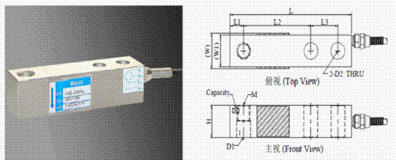 NB2-1000kg,NB2-1000kg稱(chēng)重傳感器